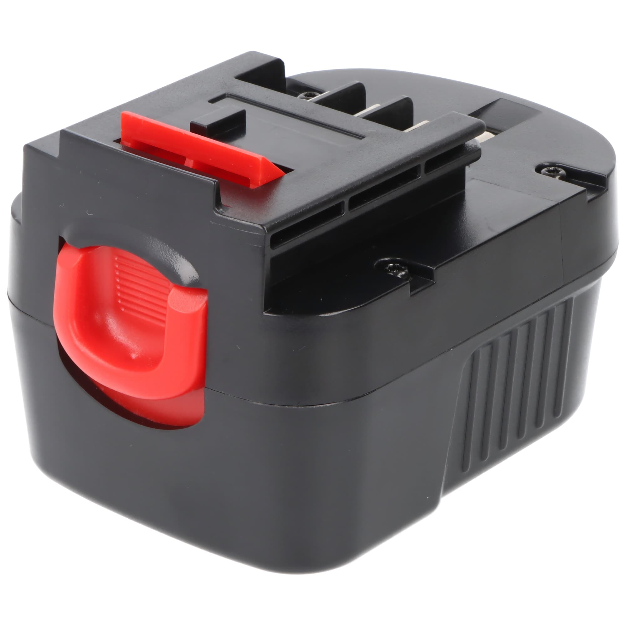 Batterie de remplacement pour Black &amp; Decker A12 / HP122K – Batterie NiMH 12 V, 3000 mAh, noire