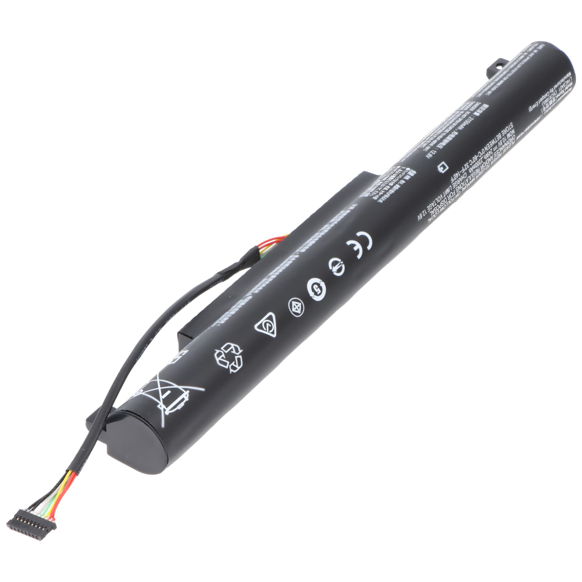 Batterie pour Lenovo IdeaPad 100 15IBY, B50-10, L14C3A01, L14S3A01, Li-ion, 10,8V, 2200mAh, 24Wh