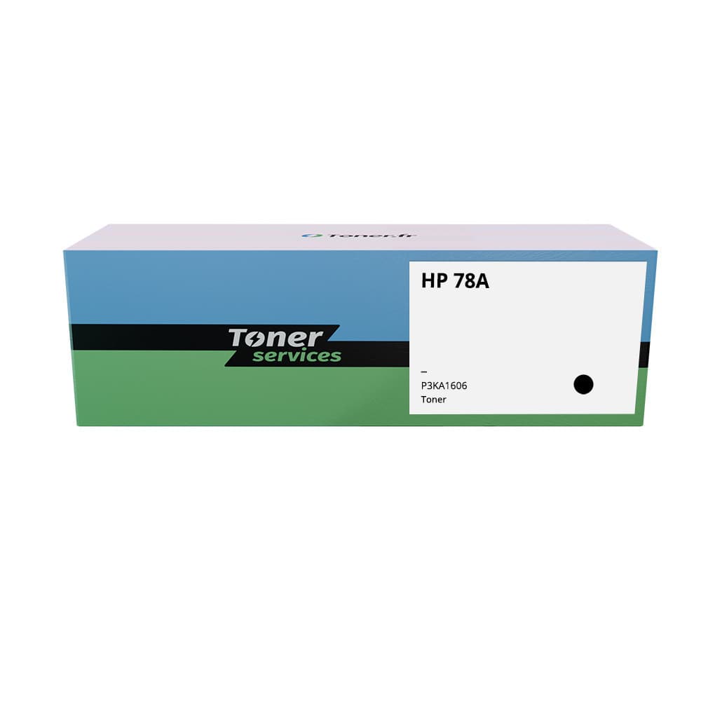 Pack de 3 toners compatible HP 78A Noir