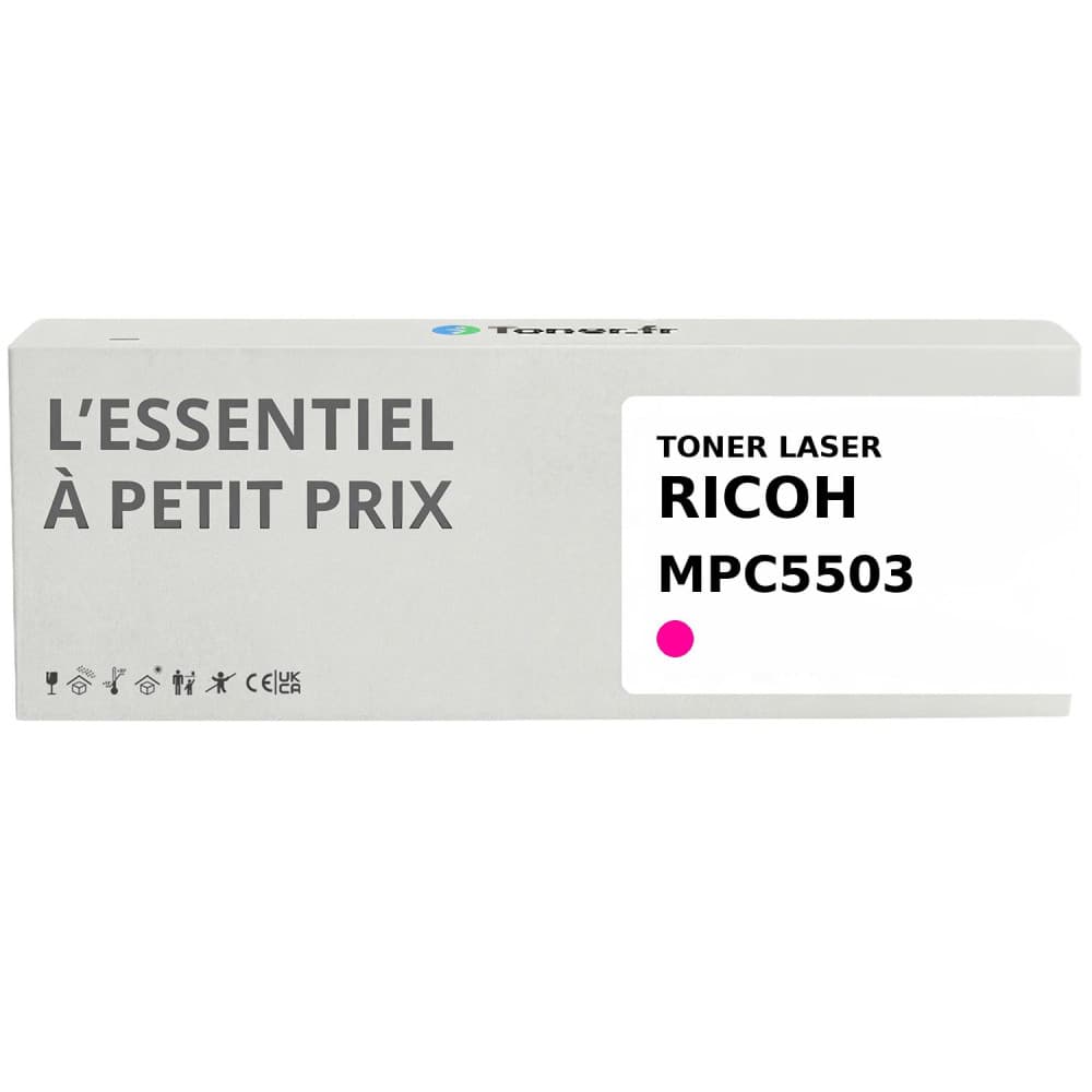 Toner compatible Ricoh MPC5503 Magenta