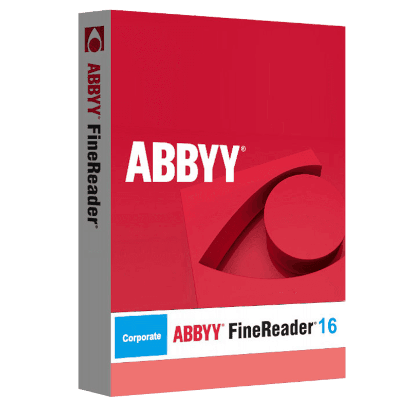 ABBYY FineReader PDF 16 Corporate | 1 PC | 1 An | Téléchargement